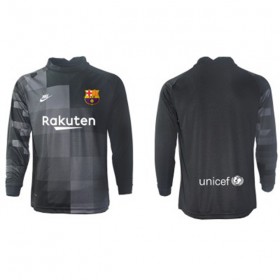 Billige Fotballdrakter FC Barcelona Keeper Bortedraktsett 2021/22 Langermet